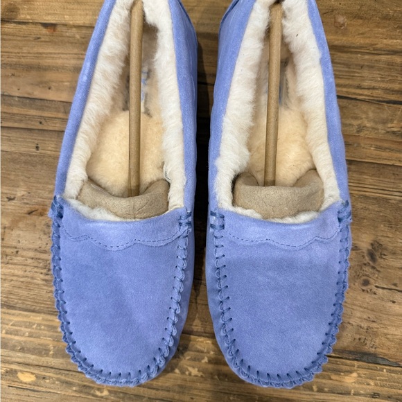 UGG Women's Suede Moccasin Slippers - Picture 2 of 6